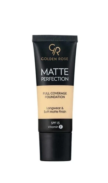 Golden Rose Matte Perfection Foundation No:Warm 1 - 1