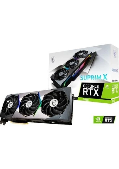 MSI RTX 3090 Suprim X 24G 384 Bit GDDR6X 24 GB Ekran Kartı - 2