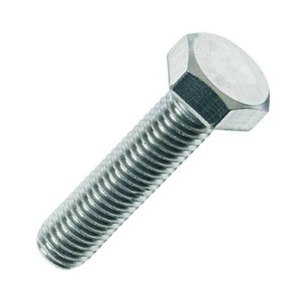 DIN 933 10.9 Galvanizli Altı Köşe Başlı Tam Dişli Cıvata (M5–M30) M20 X70 - Resim 2