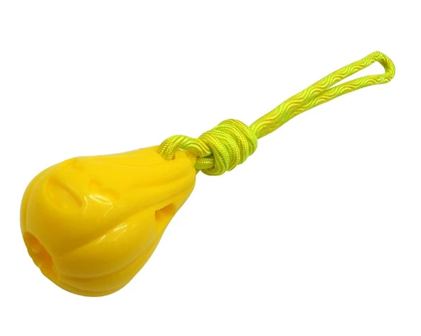 Gimdog Pumpkin TPR, Çekiştirmeli Köpek Oyuncağı Sarı 35 cm ürün görseli