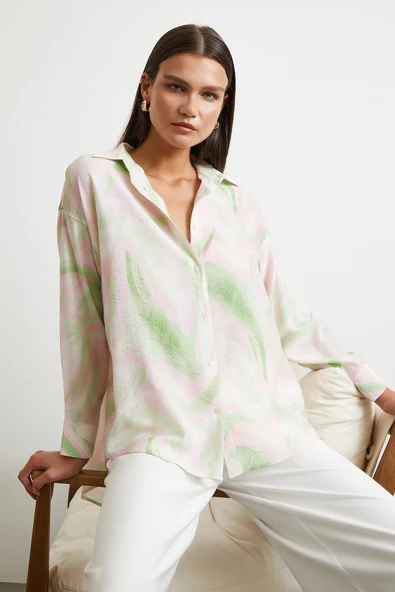 Deniz Esintisi Gömlek Pembe ürün görseli