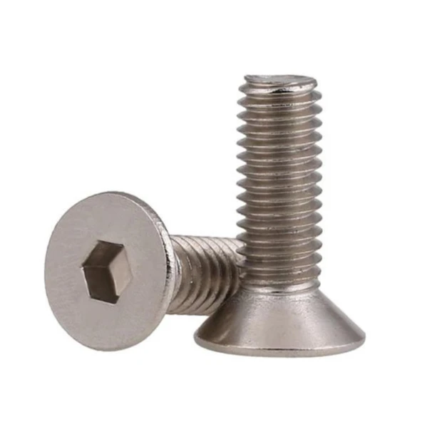 DIN 7991 10.9 Kalite Galvanizli Havşa Başlı İmbus Cıvata (M4–M20) - 100 ADET M12 X60 ürün görseli 1