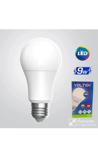 VOLTEK 9w Led Ampul - Beyaz Işık - 15 Adet - Resim 2