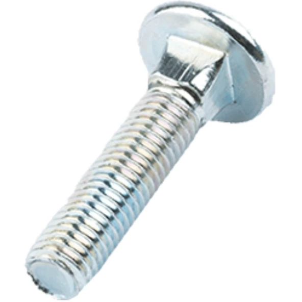 DIN 603 8.8 Kalite Tampon (Zıpka) Cıvata (M6–M12) M10 X25 ürün görseli 1