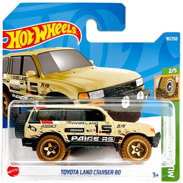Hot Wheels Tekli Arabalar Toyota Land Cruiser 80 HCT64 ürün görseli