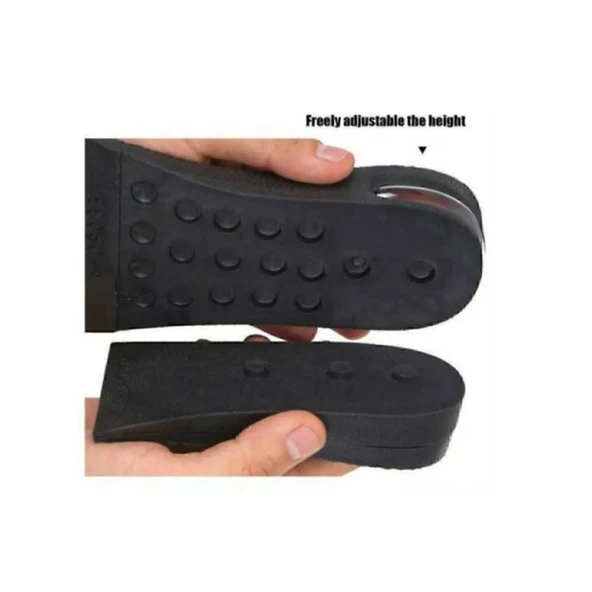 Mucit Home Ünisex 5 Cm Tam Boy Uzatıcı Tabanlık Hava Yastıklı Uzatan Ayakkabı Tabanlığı Gizli Topuk - 5