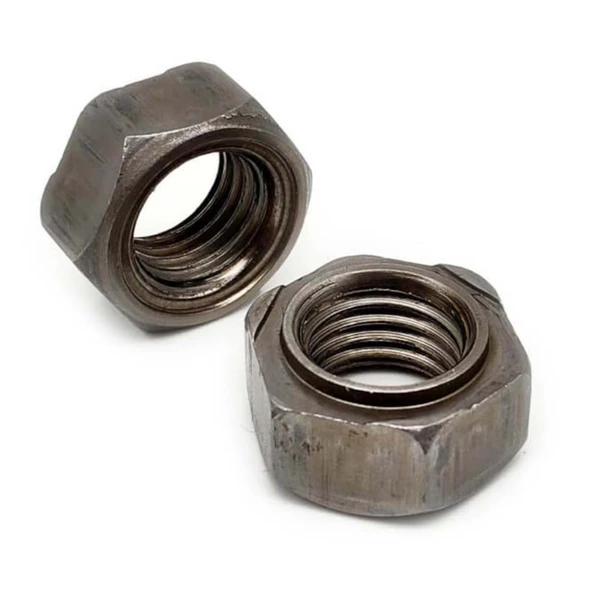 Galvanizli Kontra Somun DIN 936 CL4 (M6 - M18)	 M14 - Resim 2