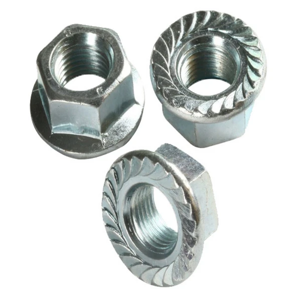 Flanşlu Somun DIN 6923 6 Kalite (M4 - M16) M10 ürün görseli 1