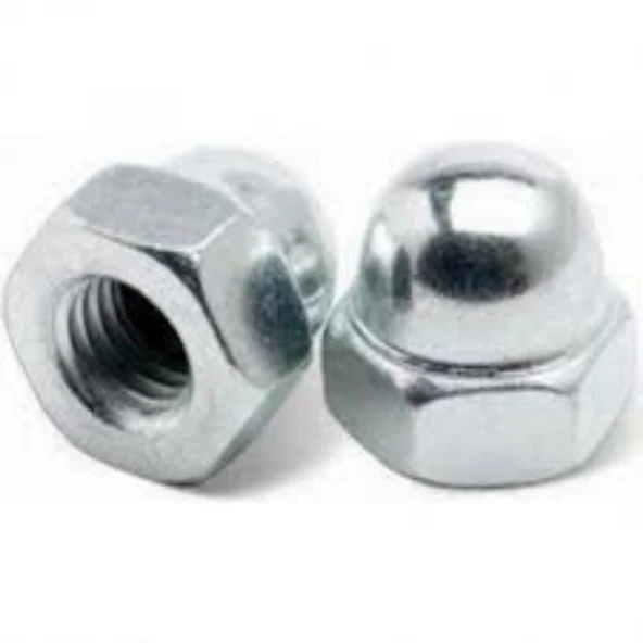 Kör Somun DIN 1587 A2 Paslanmaz (M3 - M16) - 100 ADET M3 ürün görseli 1