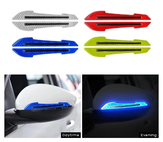 DİYARI FIRSAT Araba Ayna Çarpma Koruyucu Renkli Reflektif Şerit