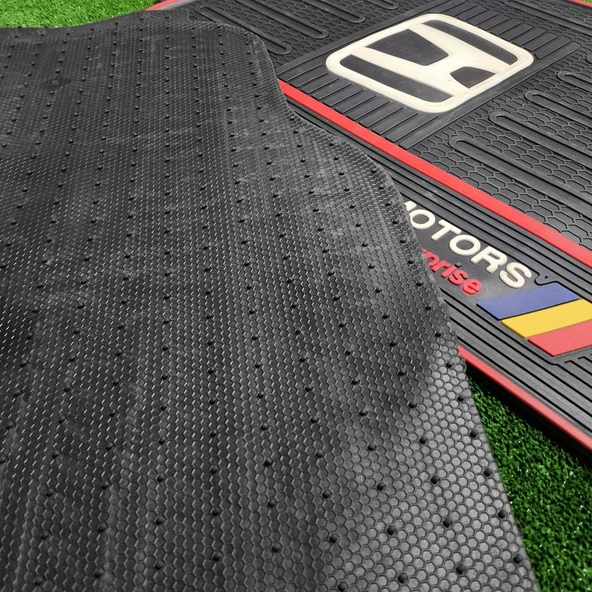 Üniversal Latex Kauçuk-5 parça-Paspas-Kaydırmaz Taban-1.Sınıf İthal Ürün - 4