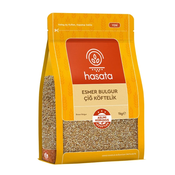 Hasata Esmer Çiğ Köftelik Bulgur - 1