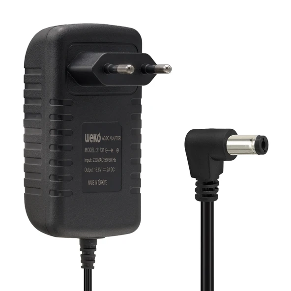 Weko 16.8 Volt - 2 Amper Ledli̇ Pri̇z Ti̇pi̇ Şarj Adaptörü ürün görseli 1