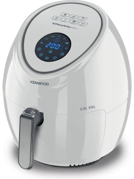 Kenwood Air Fryer XXL HFP50.000WH 5.5 lt Beyaz Yağsız Fritöz