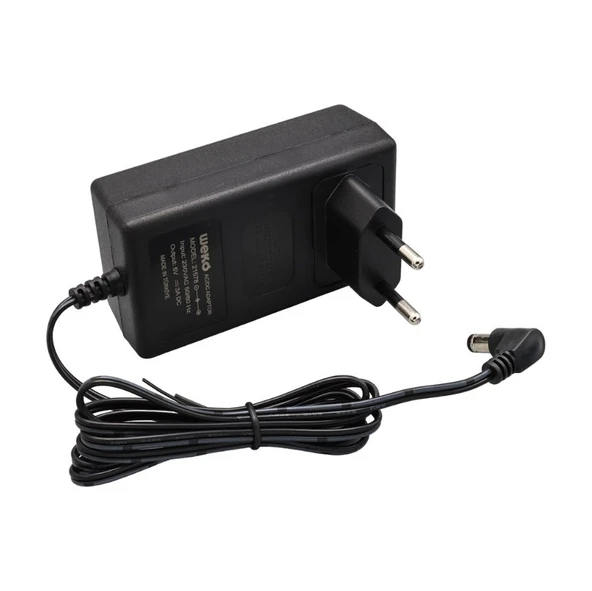 Weko 5 Volt - 3 Amper 5.5*2.5 Uçlu Plastik Kasa Priz Tipi̇ Adaptör - Resim 3