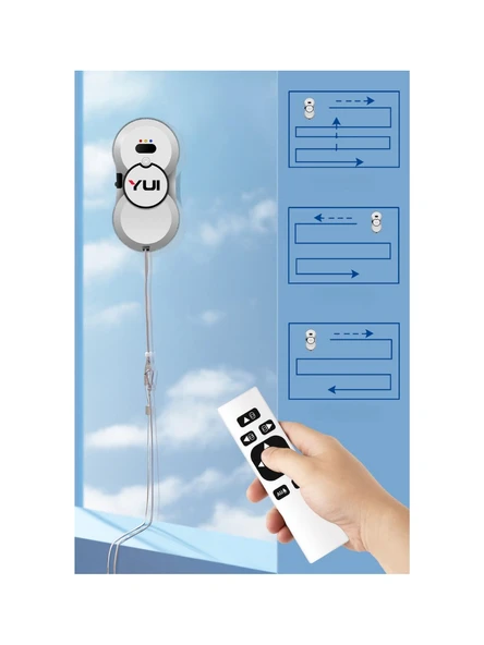 Yui CS16 PRO Cam Silme Robotu - OUTLET Açılmış Kutu (Sıfır Kondisyon) - Resim 3