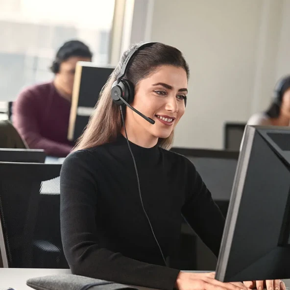 Jabra Evolve2 30 Duo Usb-C Ms Kablolu Kulak Üstü Kulaklık - 5