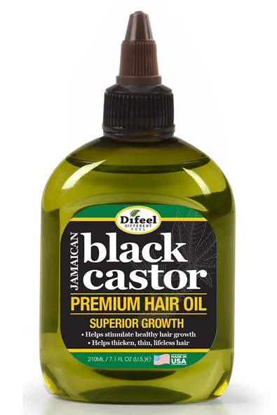 Difeel Jamaican Black Castor Saç Bakım Yağı 210ML