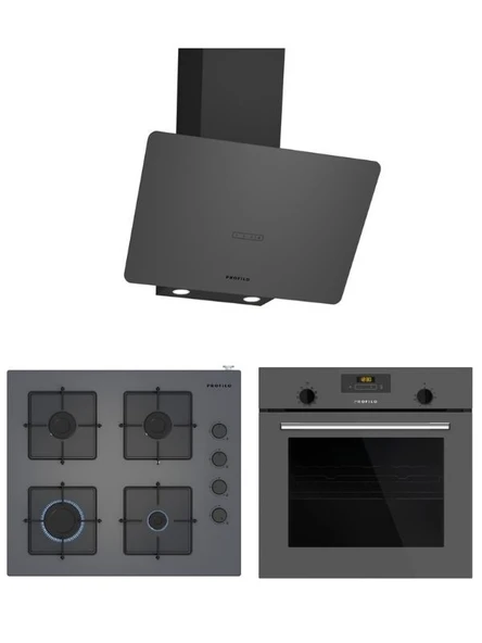 Profilo Gri Cam Ankastre Set (FRMA234G - DVK6J479 - OE36P9P10D)