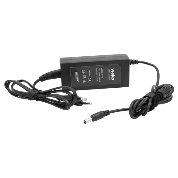 Weko 24 Volt - 2 Amper Plastik Kasa Masaüstü Adaptör - Resim 3