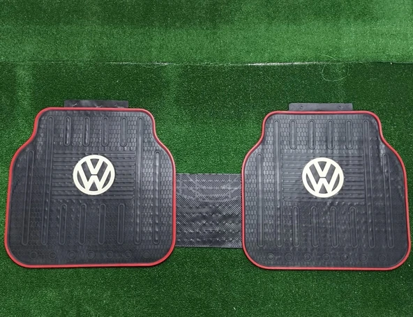 Üniversal V W Latex Kauçuk-5 parça-Paspas-Kaydırmaz Taban-1.Sınıf İthal Ürün - 3