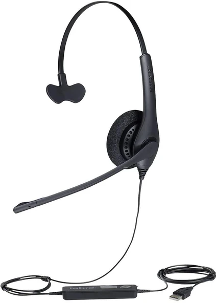 Jabra BIZ 1500 Mono USB NC Kulak Üstü Kulaklık (Jabra Türkiye Garantili) - 2