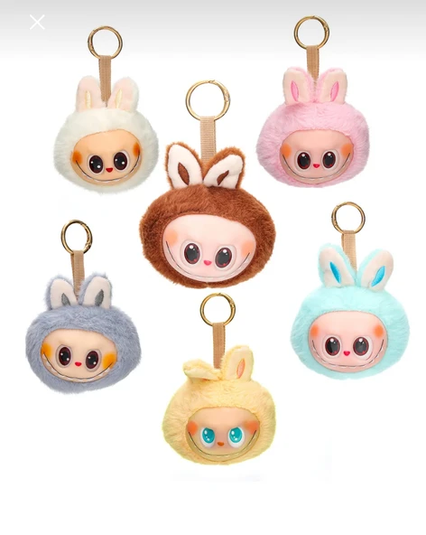 Labubu Charm Anahatarlık Çanta Aksesuarı Peluş Oyuncak - 2