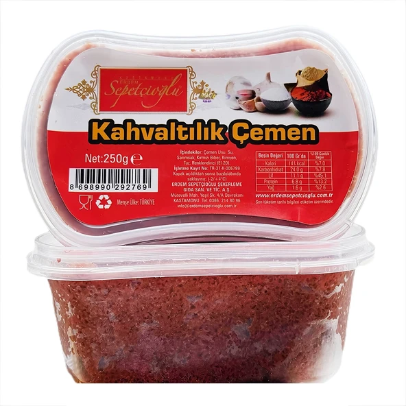 Erdem Sepetçioğlu Çemen 250 G