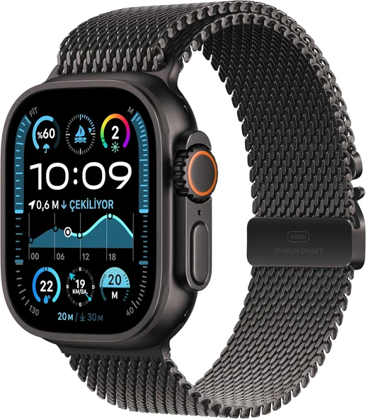 Apple Watch Ultra 2 GPS + Cellular 49 mm Akıllı Saat, - 2
