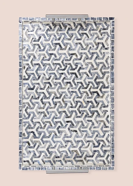 The Mia Sedef Tepsi 55x35x2 cm TLC0098 - Resim 4