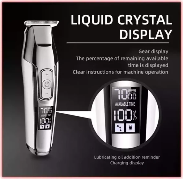 Daylink RD-200 Profesyonel Cordless Tıraş Makinesi - Resim 3