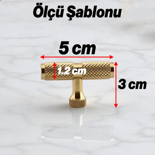 Martin Gold Metal Tek Vidalı Kulp Düğme Mobilya Çekmece Mutfak Dolabı Dolap Modern Kapak Kulpları - Resim 2