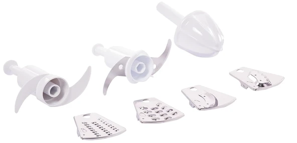 Arnica Prokit 444 Plus Kompakt GH21020 Beyaz 800 W Mutfak Robotu - 2