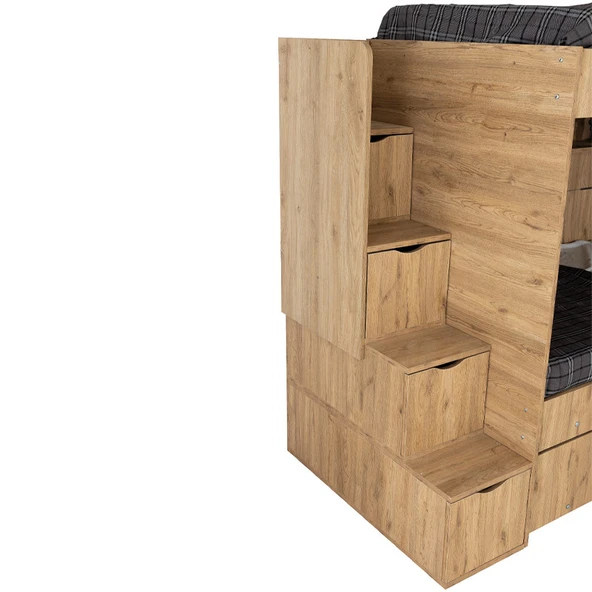 EVİMŞAH 90 190 3 LÜ YAVRU YATAKLI RANZA - 3