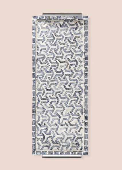 The Mia Sedef Tepsi 55x22x2 cm TLC0096 - Resim 4