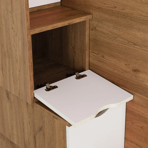 EVİMŞAH 90 190 3 LÜ YAVRU YATAKLI CEVİZ / BEYAZ RANZA - 3