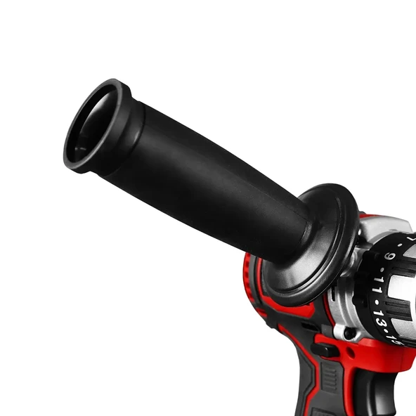 Rodex Akülü Darbeli Matkap (Kömürsüz Motor) RPX2360F 2X 2.0Ah ÇANTALI AKSESUARLI - 6