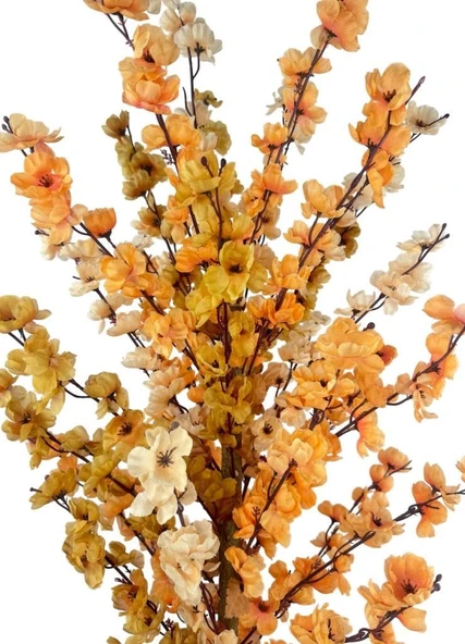 Nettenevime Yapay Ağaç Pastel Soft Tonlar 3 Renk Japon Kiraz Çiçeği Bahardalı Ağacı Sakura Çiçeği Çalılı 125cm - Resim 7