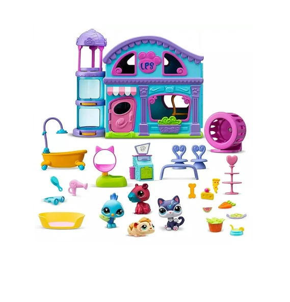 Littlest Pet Shop LPS Minişler Delüks Büyük Miniş Evi - 4 Figürlü ve 20 Aksesuarlı - 2