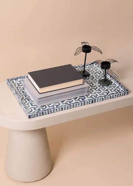 The Mia Sedef Tepsi 55x35x2 cm TLC0098 - Resim 2