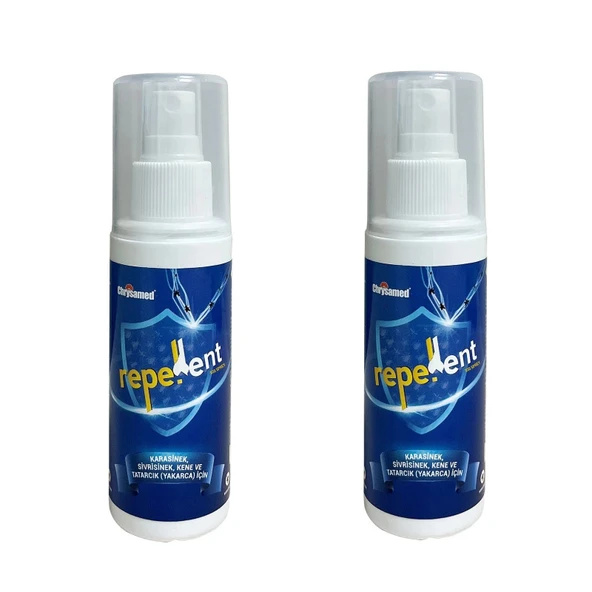 Chrysamed Repellent Yüksek Etkili Sinek ve Kene Kovucu 100 ml 2 Adet