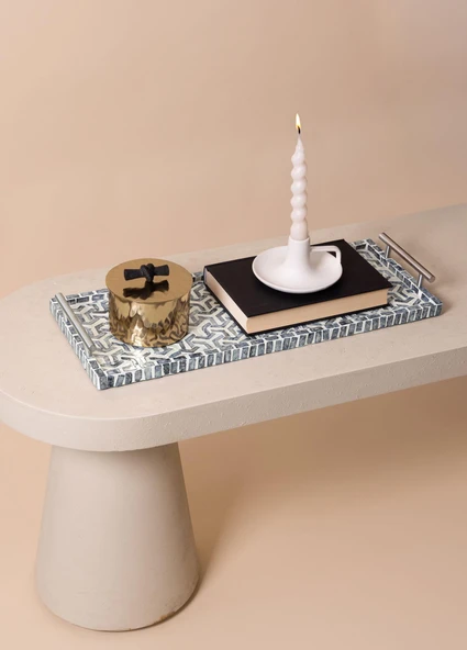 The Mia Sedef Tepsi 50x18x2 cm TLC0097 - Resim 2