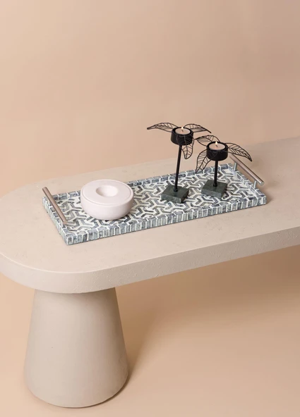 The Mia Sedef Tepsi 55x22x2 cm TLC0096 - Resim 2