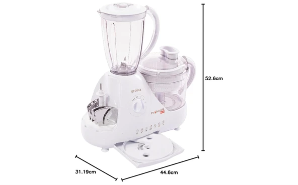 Arnica Prokit 444 Plus Kompakt GH21020 Beyaz 800 W Mutfak Robotu - 7