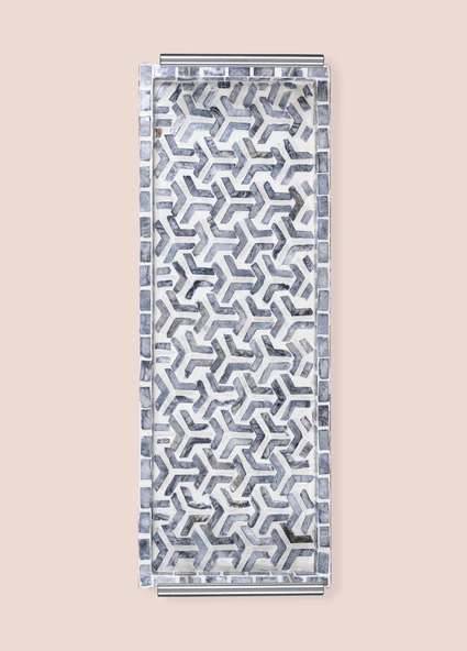 The Mia Sedef Tepsi 50x18x2 cm TLC0097 - Resim 4