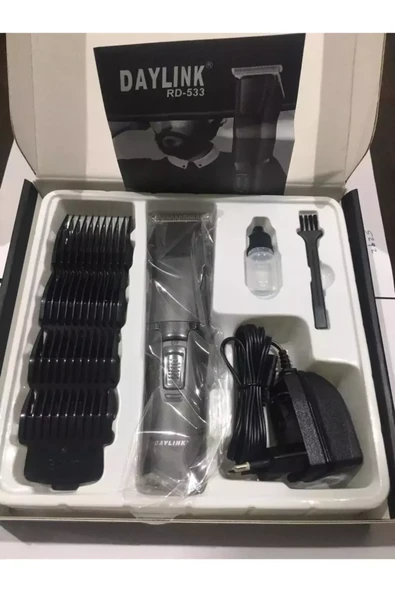 Daylink Rd-533 Saç Sakal 4 Başlıklı Tıraş Makinesi + Döner Başlıklı - Resim 3