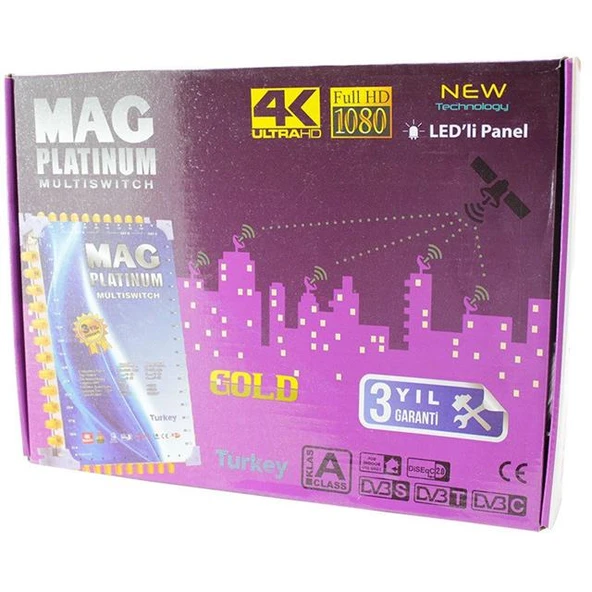 Mag Platinum 10-24 Kaskatlı Uydu Santrali - 2