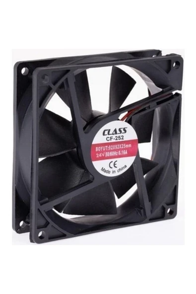 Class 90X90X25 Dc 24V Aksiyel Fan Cf 252 ürün görseli 1
