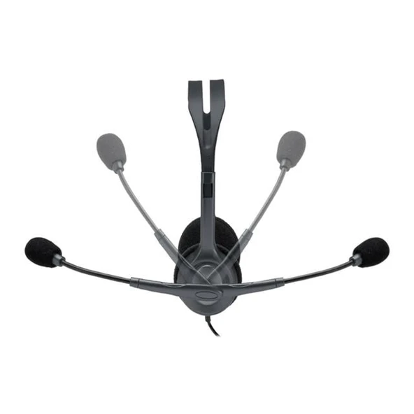 Logitech H111 Stereo Siyah Kulaklık - 3