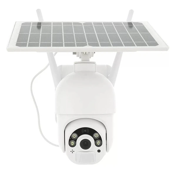 PowerMaster PM-26195 Solar Güneş Panelli 2MP 1080P 4G Sim Kart Ubox Destekli Wifi Kamera - 2